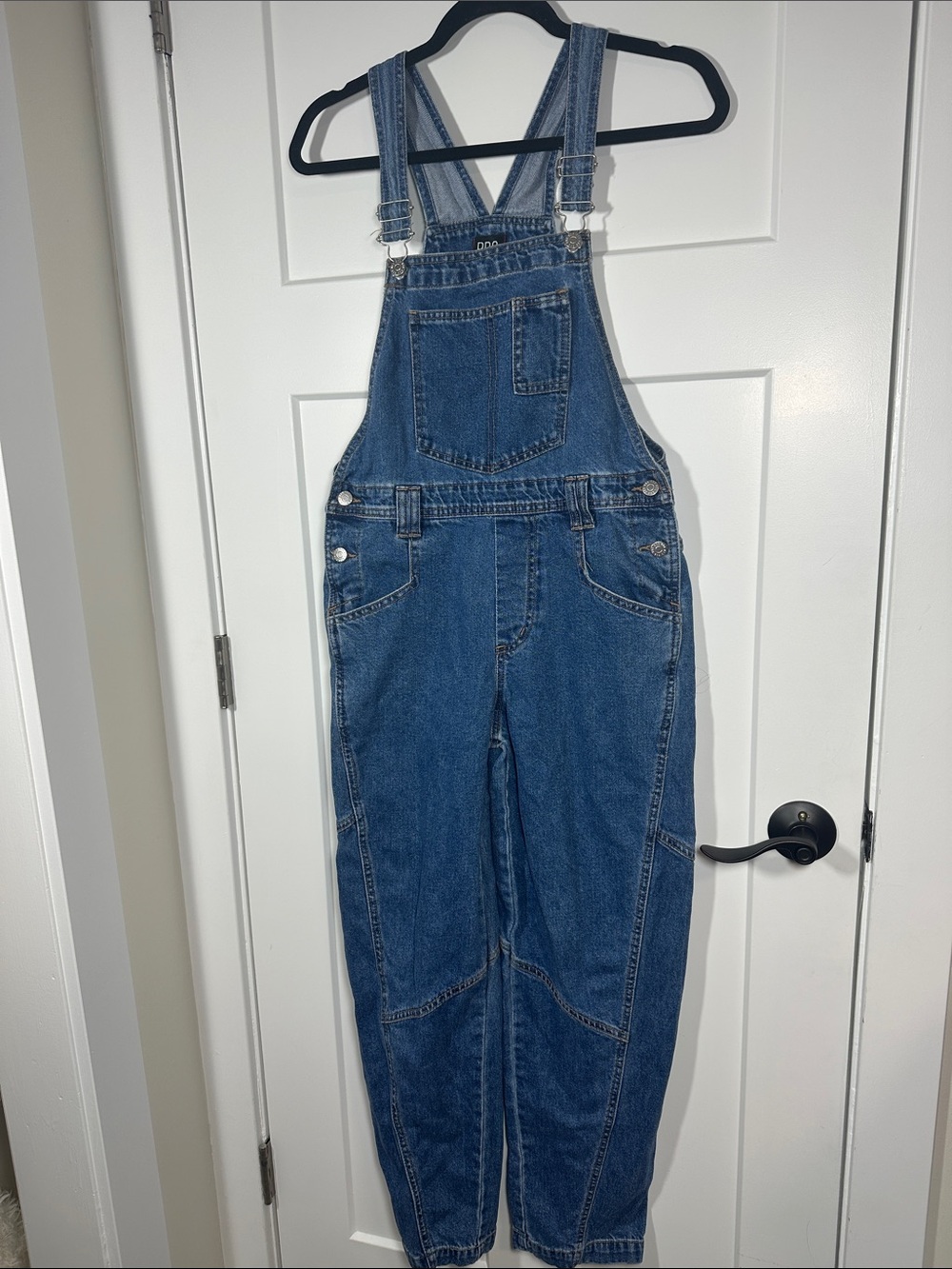 Urban Outfitters Blue Denim Overalls Jumpsuit